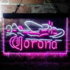 Corona Classic Plane LED Sign Man Cave Home Bar Pub Decor