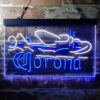 Corona Classic Plane LED Sign Man Cave Home Bar Pub Decor