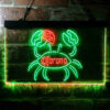 Corona Crab Lime Lemon LED Sign Man Cave Home Bar Pub Decor