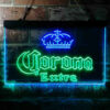 Corona Crown Extra Traditional LED Sign Man Cave Home Bar Pub Decor