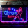 Corona Extra Baseball Bar LED Sign Man Cave Decor