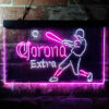 Corona Extra Baseball Bar LED Sign Man Cave Decor