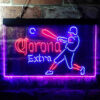 Corona Extra Baseball Bar LED Sign Man Cave Decor