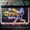 Corona Extra Baseball Bar LED Sign Man Cave Decor