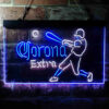 Corona Extra Baseball Bar LED Sign Man Cave Decor