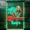 Corona Extra Parrot LED Sign Home Bar Decor