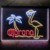 Corona Extra Pink Flamingo 3-Color LED Sign Man Cave Home Bar Pub Decor