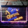 Corona Fishing Welcome Anglers LED Sign Man Cave Home Bar Pub Decor