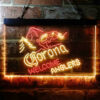 Corona Fishing Welcome Anglers LED Sign Man Cave Home Bar Pub Decor