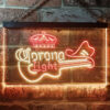 Corona Light Guitar Cowboy Hat LED Sign Man Cave Home Bar Pub Decor