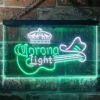 Corona Light Guitar Cowboy Hat LED Sign Man Cave Home Bar Pub Decor