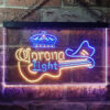 Corona Light Guitar Cowboy Hat LED Sign Man Cave Home Bar Pub Decor