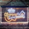 Corona Light Guitar Cowboy Hat LED Sign Man Cave Home Bar Pub Decor