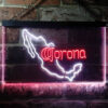 Corona Mexico Cerveza LED Sign Home Bar Decor