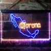 Corona Mexico Cerveza LED Sign Home Bar Decor