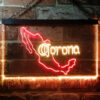 Corona Mexico Cerveza LED Sign Home Bar Decor