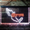 Corona Mexico Cerveza LED Sign Home Bar Decor