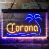 Corona Palm Tree Island LED Sign Home Bar Decor