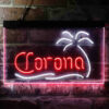 Corona Palm Tree Island LED Sign Home Bar Decor