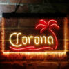 Corona Palm Tree Island LED Sign Home Bar Decor