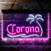 Corona Palm Tree Island LED Sign Home Bar Decor