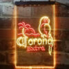 Corona Parrot Palm Tree Bar LED Sign Man Cave Decor