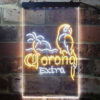 Corona Parrot Palm Tree Bar LED Sign Man Cave Decor