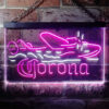 Corona Seaplane Hydroplane LED Sign Home Bar Decor