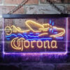 Corona Seaplane Hydroplane LED Sign Home Bar Decor