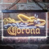 Corona Seaplane Hydroplane LED Sign Home Bar Decor