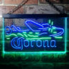 Corona Seaplane Hydroplane LED Sign Home Bar Decor