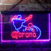 Corona Soccer Game LED Sign Man Cave Home Bar Pub Decor