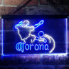 Corona Soccer Game LED Sign Man Cave Home Bar Pub Decor