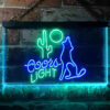 Coyote Moon Coors Light LED Sign Home Bar Decor