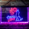 Coyote Moon Coors Light LED Sign Home Bar Decor