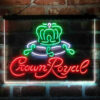 Crown Royal 3-Color LED Sign Man Cave Home Bar Pub Decor