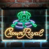 Crown Royal 3-Color LED Sign Man Cave Home Bar Pub Decor