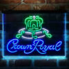 Crown Royal 3-Color LED Sign Man Cave Home Bar Pub Decor