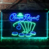 Crown Royal Casino Poker Home Bar Neon Light LED Sign Man Cave Decor