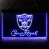 Crown Royal Oakland Raiders Est 1960 LED Sign Man Cave Home Bar Pub Decor