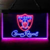 Crown Royal Oakland Raiders Est 1960 LED Sign Man Cave Home Bar Pub Decor