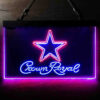 Dallas Cowboys Crown Royal LED Sign Home Bar Decor