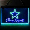 Dallas Cowboys Crown Royal LED Sign Home Bar Decor