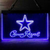 Dallas Cowboys Crown Royal LED Sign Home Bar Decor