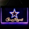 Dallas Cowboys Crown Royal LED Sign Home Bar Decor