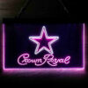 Dallas Cowboys Crown Royal LED Sign Home Bar Decor