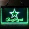 Dallas Cowboys Crown Royal LED Sign Home Bar Decor