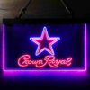 Dallas Cowboys Crown Royal LED Sign Home Bar Decor