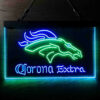 Denver Broncos Corona Extra LED Sign Home Bar Decor