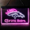 Denver Broncos Corona Extra LED Sign Home Bar Decor